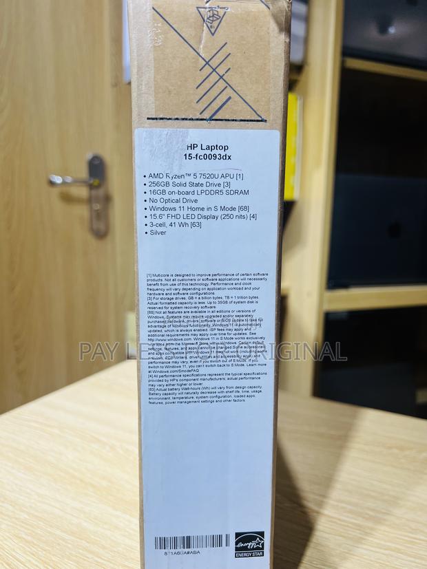 New Laptop HP 15-Da2933nia 16GB AMD Ryzen 5 SSD 256GB · Photo 1