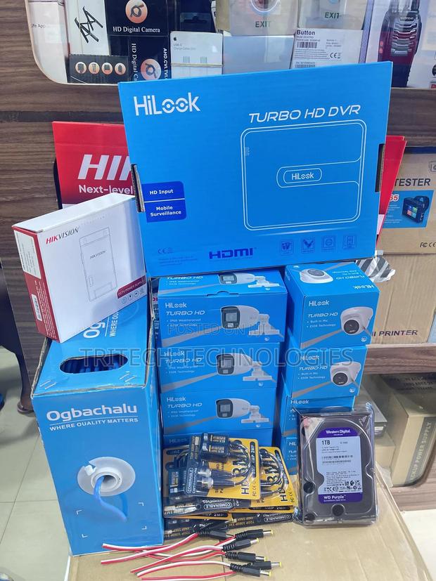 Hilook DVR 8ch 2mp (Full Color) With Sound Complete Kit+ 1tb · Photo 2