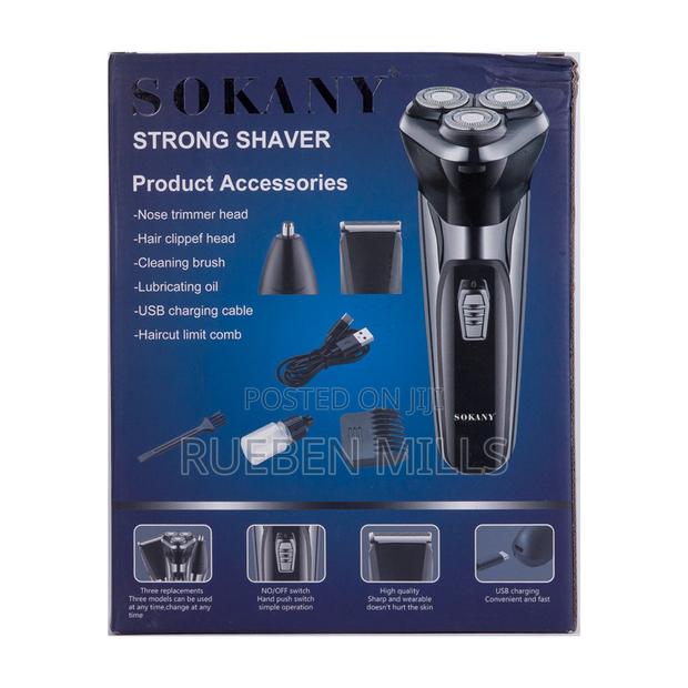 Sokany Sk-9917 3 in 1 Cordless Beard Trimmer Hair Clipper · Photo 2