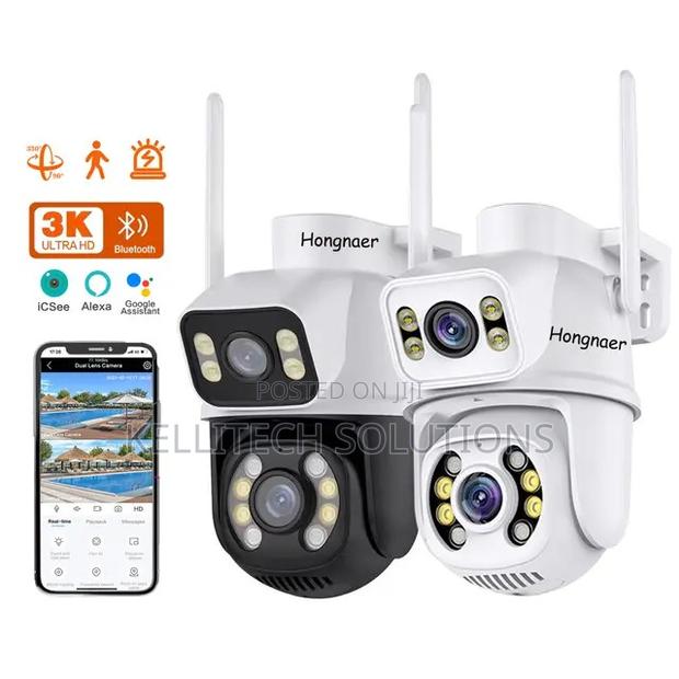 Double Lens Wireless PTZ CCTV Camera · Photo 1