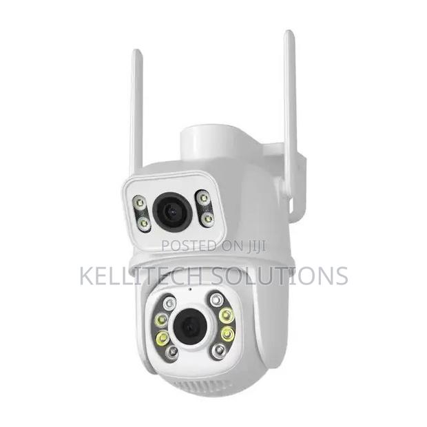 2in1 Lens Wifi CCTV Camera, 6MP · Photo 1