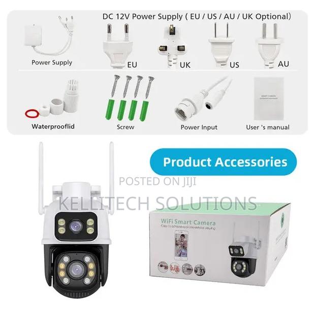 6MP Dual Lens Wireless CCTV Camera · Photo 1