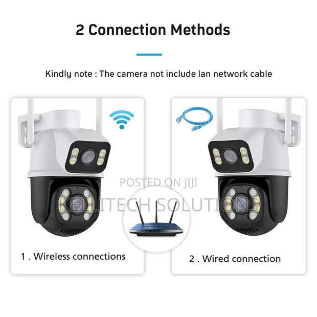 2 Lens CCTV Camera With Mobile Phone App · Photo 1