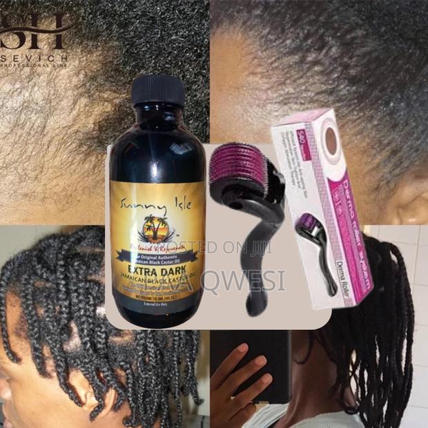 Derma Roller Castor Oil for Long Hair · Photo 1