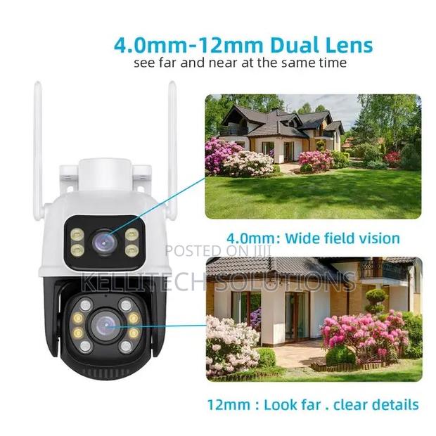 2 CCTV Cameras in One, 6MP and Wireless · Photo 1