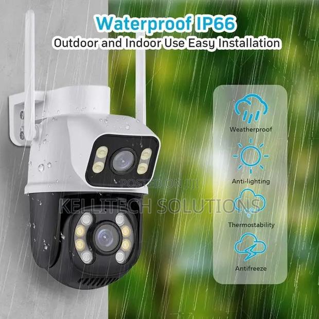 Dual Lens Waterproof CCTV Camera · Photo 1