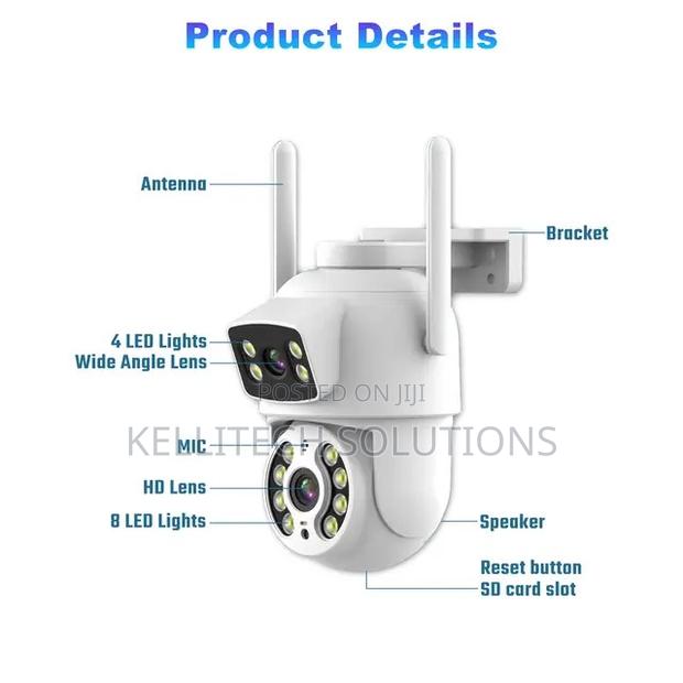 Double Lens Icsee 6MP Wireless CCTV Camera · Photo 1