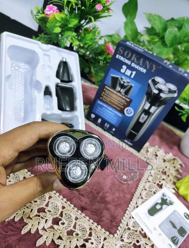 Sokany Three Floating Razor Head Beard Trimmer Hair Clipper · Photo 2