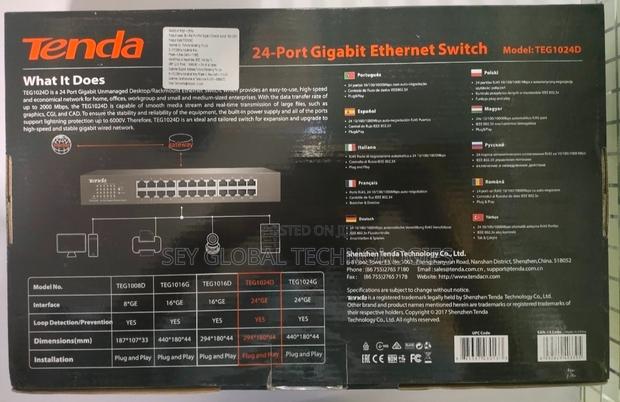 Tenda TEG1024D 24-Port 10/100/1000 Gigabit Switch · Photo 2
