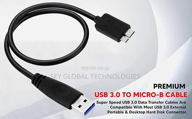 USB 3.0 a to Micro B Superspeed Cable for External HDD · Photo 2