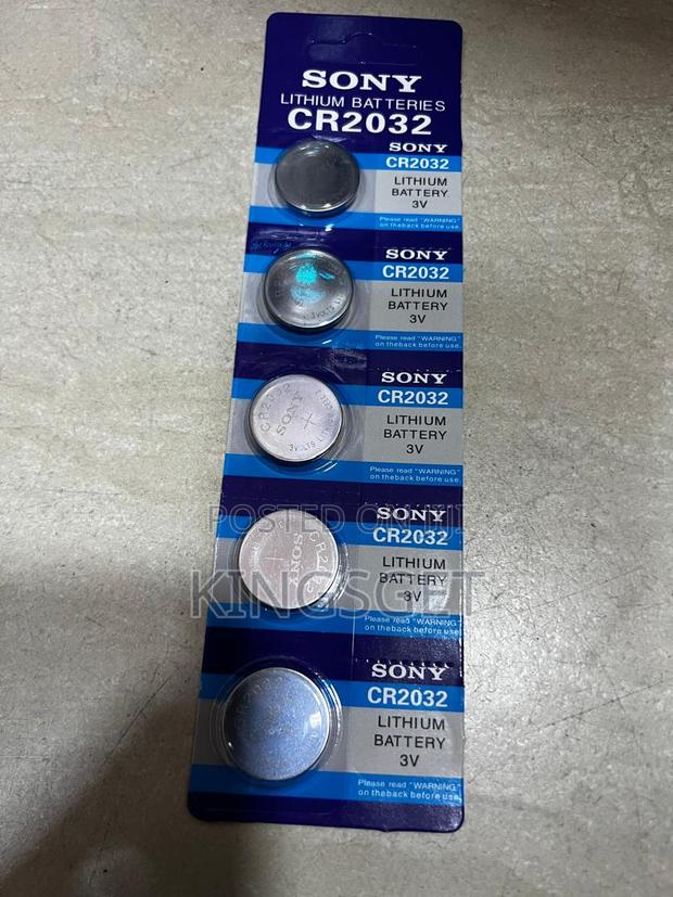 Sony Lithium Batteries Cr2032 5pcs Set · Photo 2