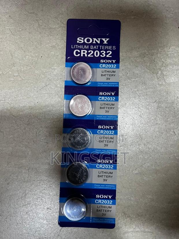 Sony Lithium Batteries Cr2032 5pcs Set · Photo 3