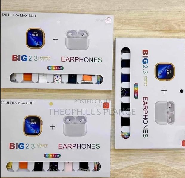 Big 23 10 in 1 Smart Watch Plus Free Airpods · Photo 2