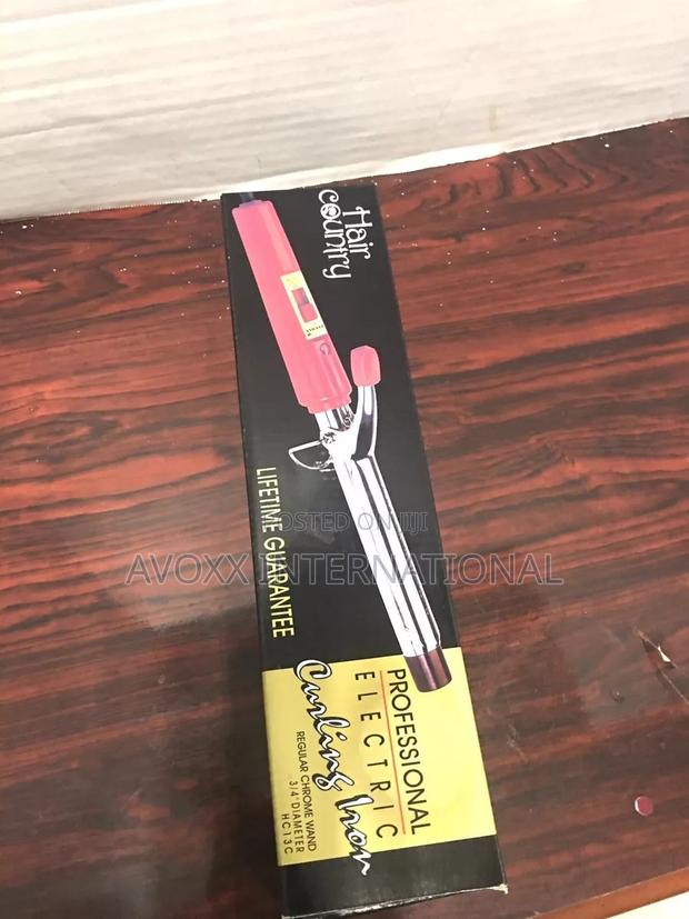 3/4inch Curling Iron Professional Regular Chrome Wand HC13C · Photo 1