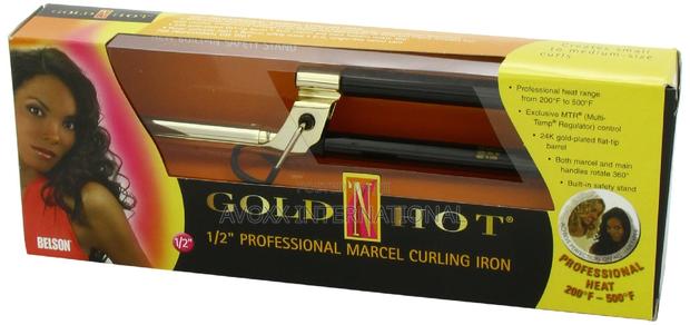 Belson Gold 'N Hot Professional Marcel Curling Iron, 1/2inch · Photo 2