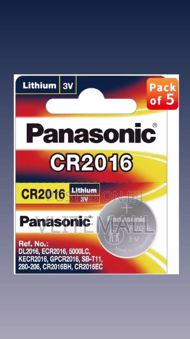 Panasonic CR2016 3v Lithium Cell Battery 5pack · Photo 1