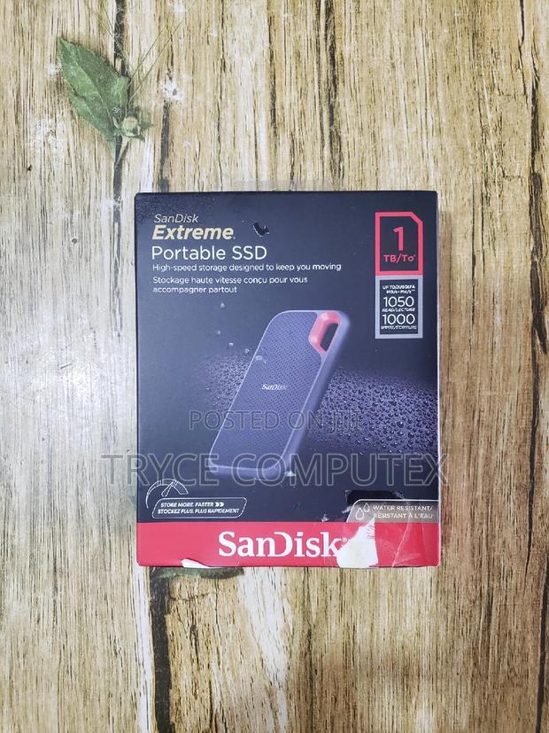 1tb Sandisk Extreme Portable External SSD - Up to 1050mb/S · Photo 2