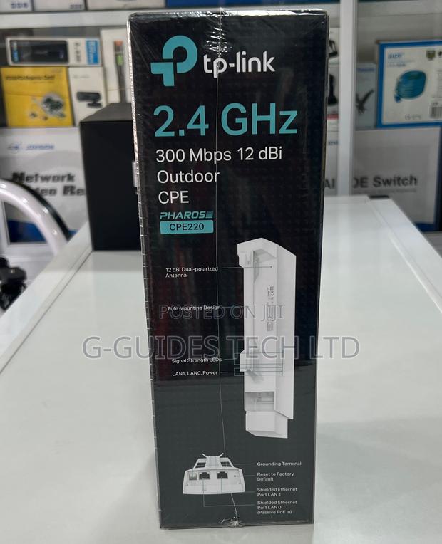 Tp-Link 2.4ghz 300mbps 12dbi Outdoor Cpe Access Point Cpe220 · Photo 3