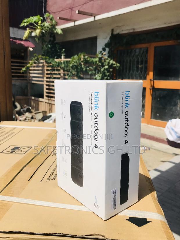 Security Blink Outdoor 4 Cam CCTV Camera Black · Photo 1