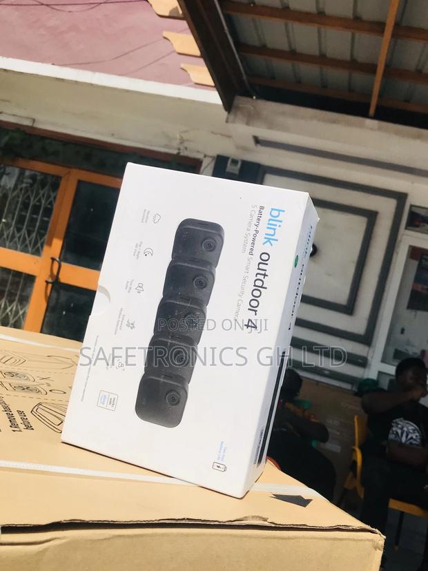 Black Outdoor 4 Cam Blink Security CCTV Camera · Photo 1