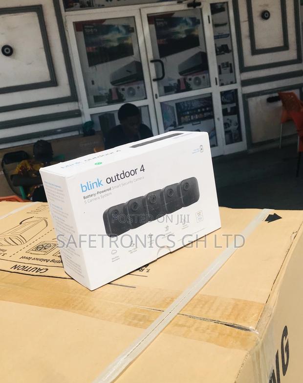 4th Gen Blink Outdoor 4 Cam CCTV Camera Security Black · Photo 1