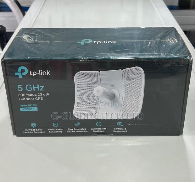 TP-Link 5ghz 300mbps 23dbi Outdoor Access Point Cpe610 · Photo 1