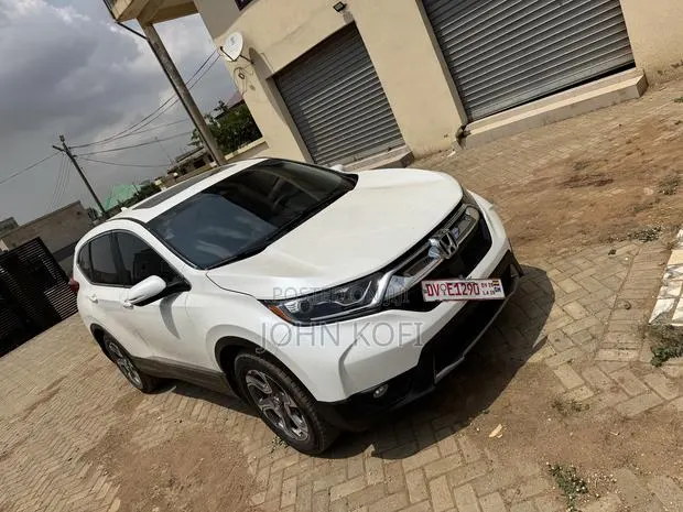 Honda CR-V EX AWD 2019 White · Photo 1