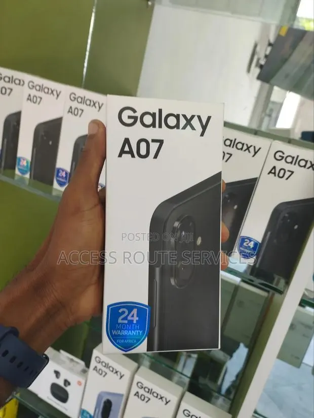 New Samsung Galaxy A07 128 GB Black · Photo 1