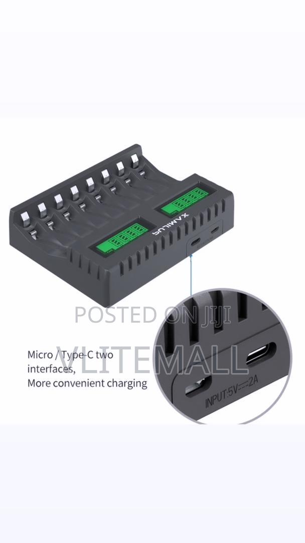 Pujimax 8-Slot LCD Intelligent Display Charger ( Aa / Aaa ) · Photo 3
