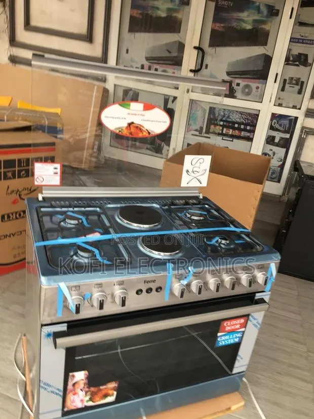 Ferre Multi-Function Cooker 4 Gas Burners 2 Electric Plates · Photo 1