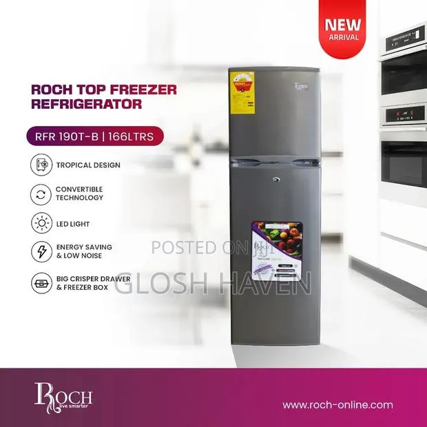 Roch 157L Bottom Freezer Fridge · Photo 1