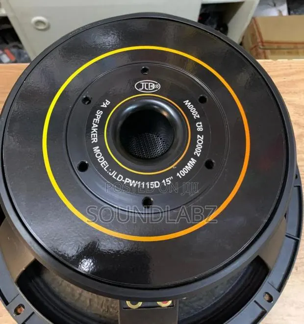 Jld-pw1115d 15inches 2000watt Pair Of Naked Speaker · Photo 1
