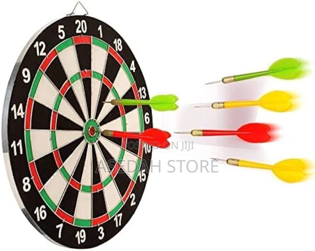 Dart Board Set 15" With 6 Dart Needles · Photo 1