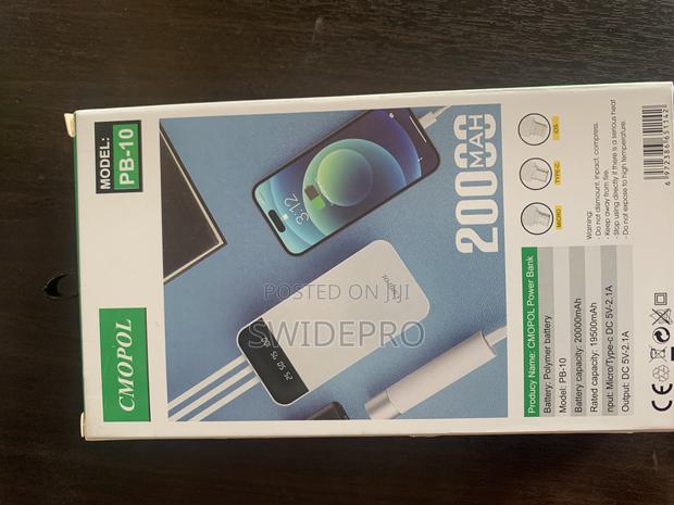 C.Mopol 20,000mah Universal Power Bank · Photo 2