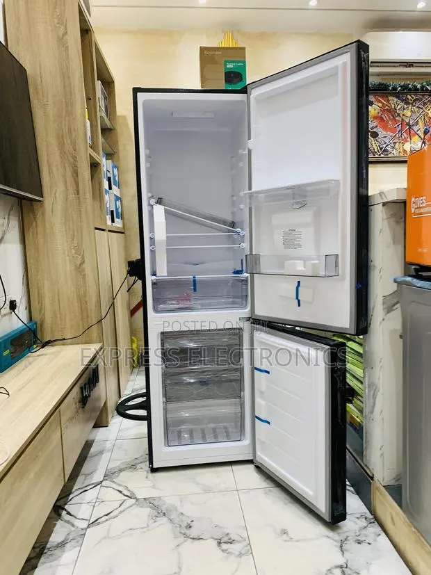 Ultra Modern Sleek Double Door Fridge Pearl Pf-370-13m · Photo 1