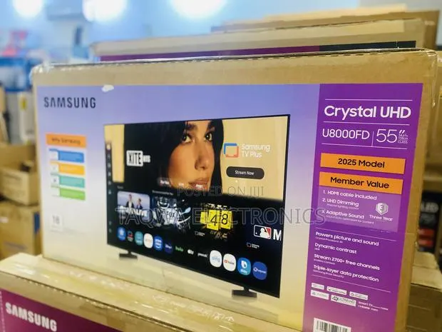 Samsung 55 Inch Class Crystal Uhd Smart Tv · Photo 1