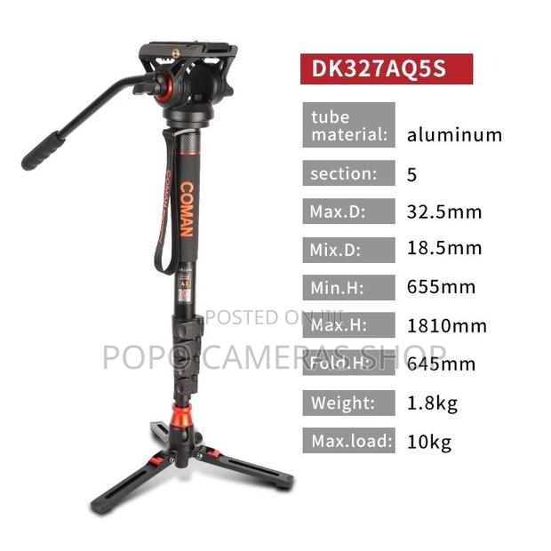 10kg Coman Professional Heavy Duty Monopod · Photo 2