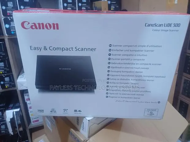 The Canon Canoscan Lide 300 Scanner · Photo 1