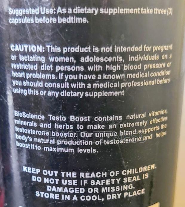 Testo Boost ( Booster for Muscle Growth and Performance) · Photo 4