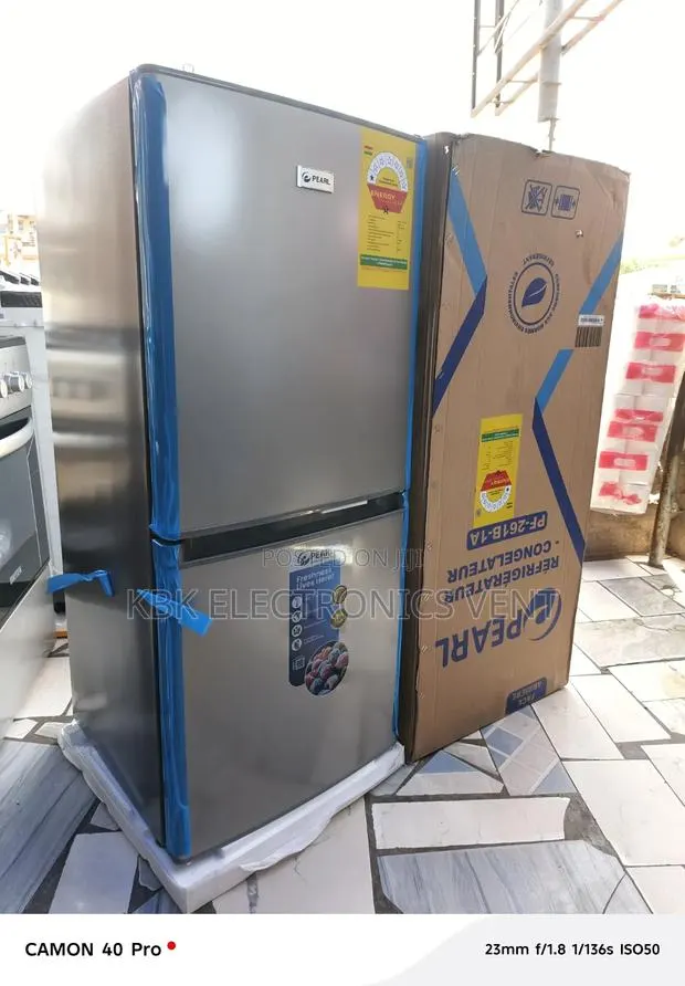 Pearl 108liter Double Door Fridge Bottom Freezer · Photo 1
