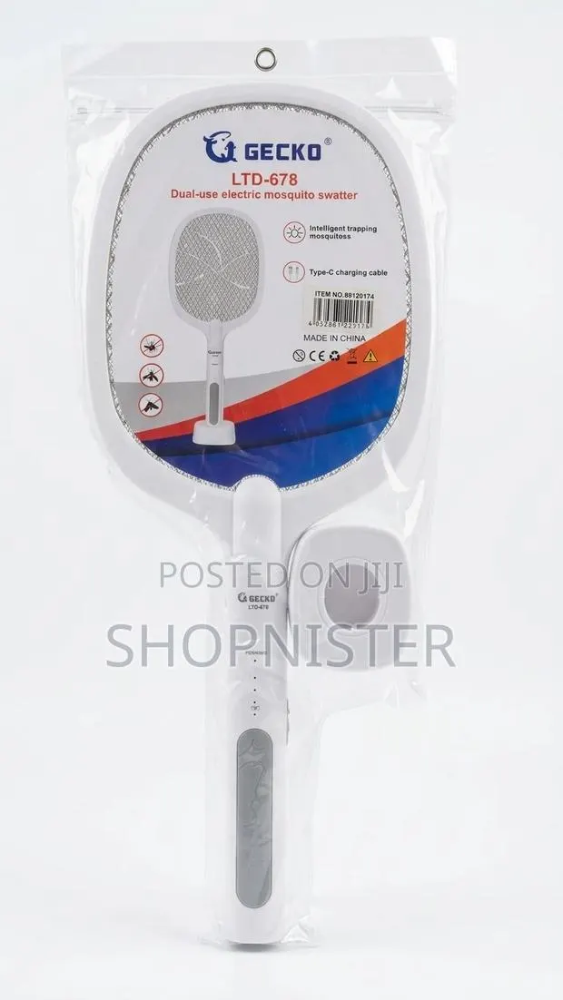 Gecko Rechargeable Led Mosquito Swatter · Photo 1