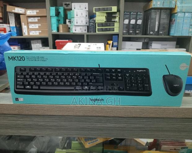 Original Logitech Keyboard and Mouse Combo Mk120 · Photo 1