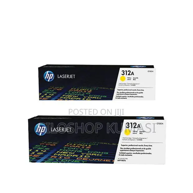Hp 312a Yellow Original Laserjet Toner Cartridge, Cf382a, · Photo 2