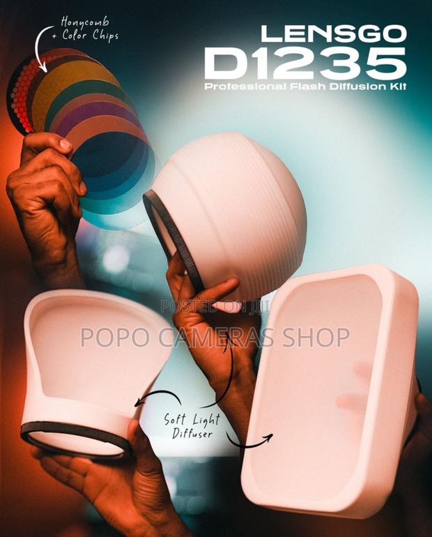 Lensgo D1235 Professional Flash Diffusion Kits · Photo 1