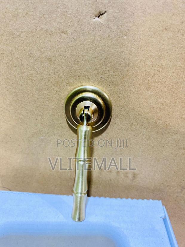 Brushed Brass Cabinet Bamboo Handles · Photo 2
