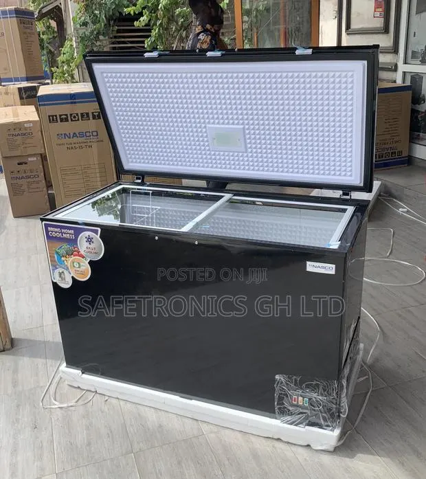 Get Accurate Nasco 400ltrs Chest Freezer Sku: Nas-475fl-B · Photo 1