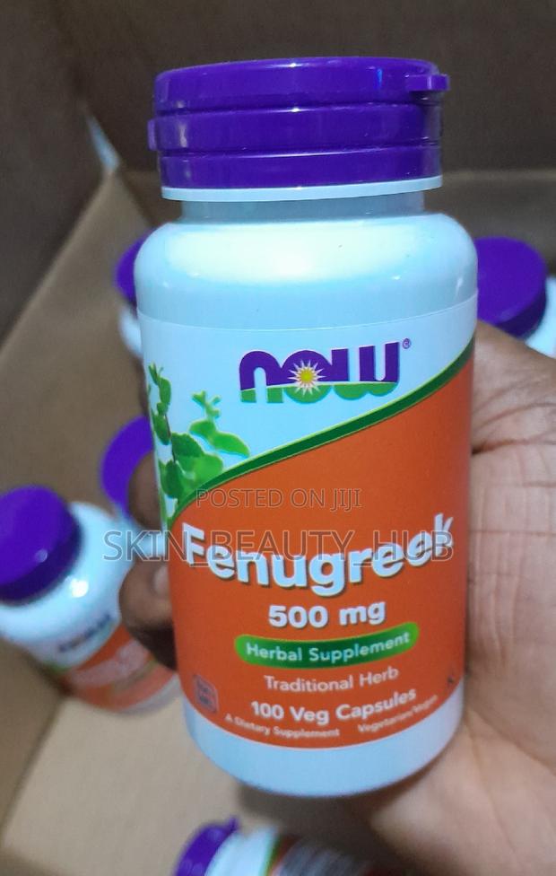 Now Fenugreek 5oomg (100capsules) · Photo 1