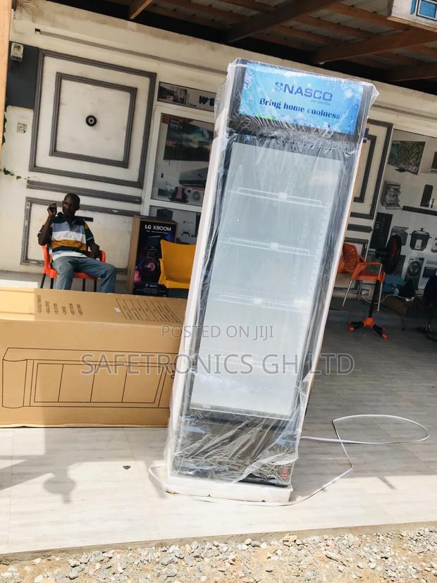Nasfl400-1dr Singledoor Display White Nasco Glass Fridge · Photo 1