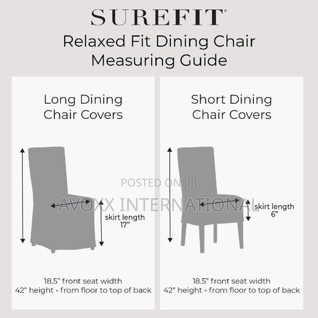 Farmhouse Basketweave Dining Room Chair Slipcover Oatmeal · Photo 3
