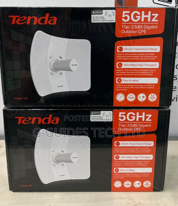 TENDA 5ghz 11ac 23dbi Gigabit Outdoor CPE · Photo 3